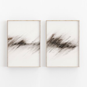 Abstract Print Set Of 2, DIY Wall Art, Geometric Print, Line Art, Boho Print, Beige Art, Neutral Art, Gallery Wall, Scandinavian Art, Home