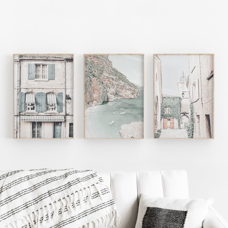 Italy Prints Set of 3 Travel Art Print Italy Art Print Etsy