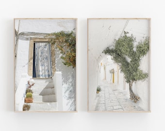 Italië Wall Art Print Set: minimalistische Toscane fotografie (digitale download)