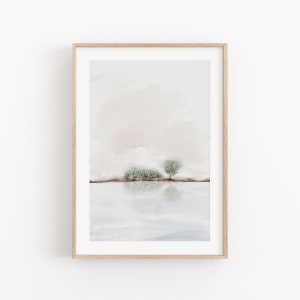 Aquarel Art Print, Instant Art, Aquarel Abstract Poster, Moderne Minimalistische Poster, Afdrukbare Wall Decor, Aquarel Natuur Art Print