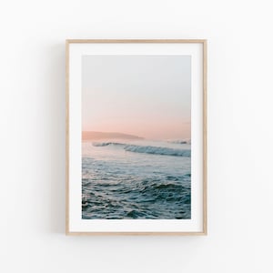 Strand Kunstdruck, Instant ART, SOFORT DOWNLOAD, Modernes Minimalistisches Poster, druckbare Wanddekoration, Strand Wandkunst, Fotografie Poster, Ozean