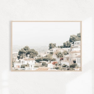 Espagne Art Print, Espagne Villa, Nature Landscape Print, Mediterranean Art Print, Printable Wall Decor, Horizontal Art Print, Nature Wall Art, image 4