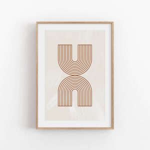 Abstract Print, DIY Wall Art, Geometric Print, Line Art, Boho Print, Beige Art, Neutral Art, Gallery Wall, Scandinavian Art, Home Decor Art