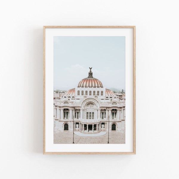 Mexico Print, Instant Art, City Photo Poster, Modern Minimalist Poster, Printable Wall Decor, Mexico Art Print, Desert Print, Boho Poster