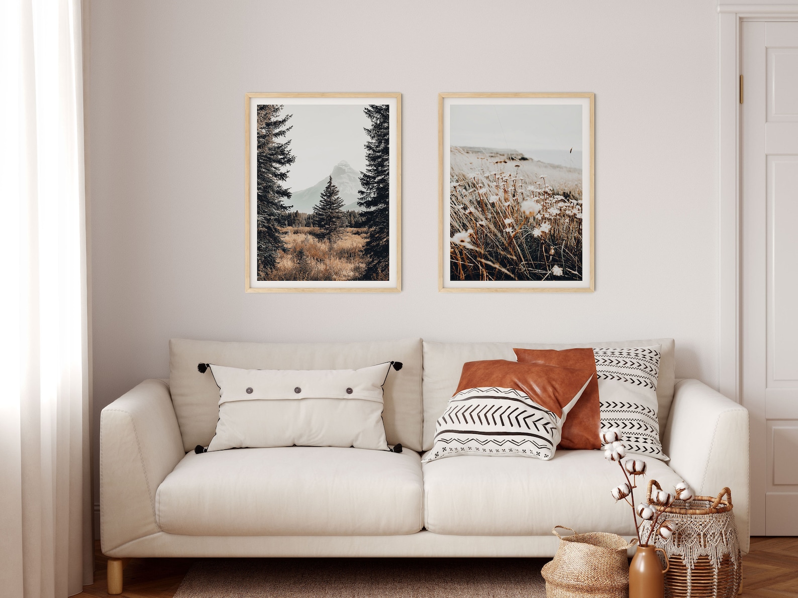 Nature Art Print Set of 2 Photography Instant Art INSTANT | Etsy