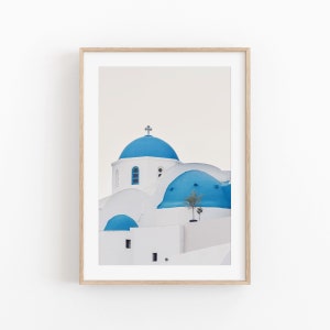 Grèce Art City Print, Cityscape Wall Art, Photographie Print, Grèce Photo Poster, Santorini Art Print, Grèce Wall Art, Photography Art