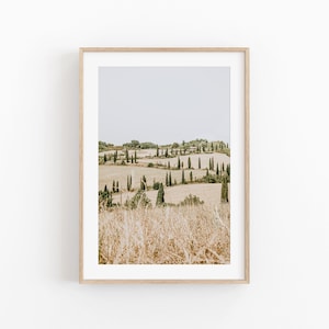 Tuscany City Print, Cityscape Wall Art, Photography Print, City View Art Square, Photo Poster, Italy  Room Decor, Tuscany Italy Photo Print
