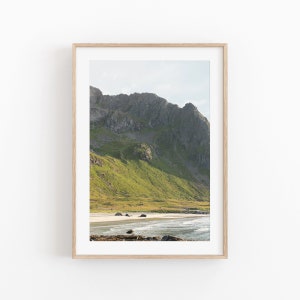 Norway Art City Print Cityscape Wall Art Photography Print, City View Art Square photo poster, Santorini Art Print, Norway Wall Art Poster