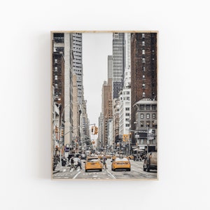 New York Print, Empire State Building New York, Cityscape Wall Art, City View Art Square, Photo Poster, Home Decor, Manhattan Wall Art image 5