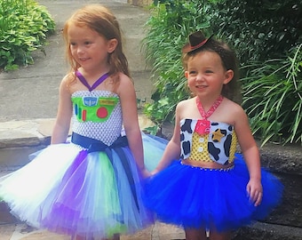 Toy Story Tutu Dresses, Buzz Lightyear tutu dress, Woody tutu dress, Jessie tutu dress, Mrs. Potato Head, Bo Peep