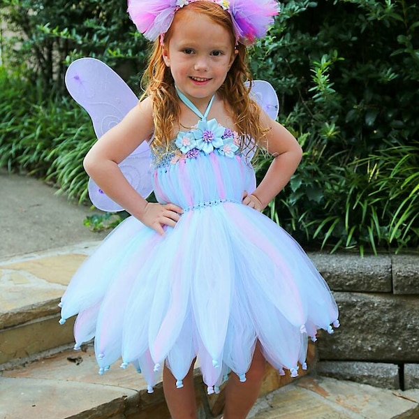 Abby Cadabby Tutu Dress complete with pigtails and wings