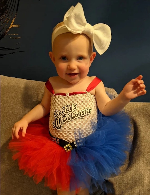 Harley Quinn Tutu Dress Etsy
