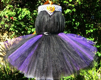 Ursula Tutu Dress, Sea Witch Tutu Dress, The Little Mermaid