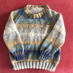 Handmade knitted jumper ( 6 months to 8 years)