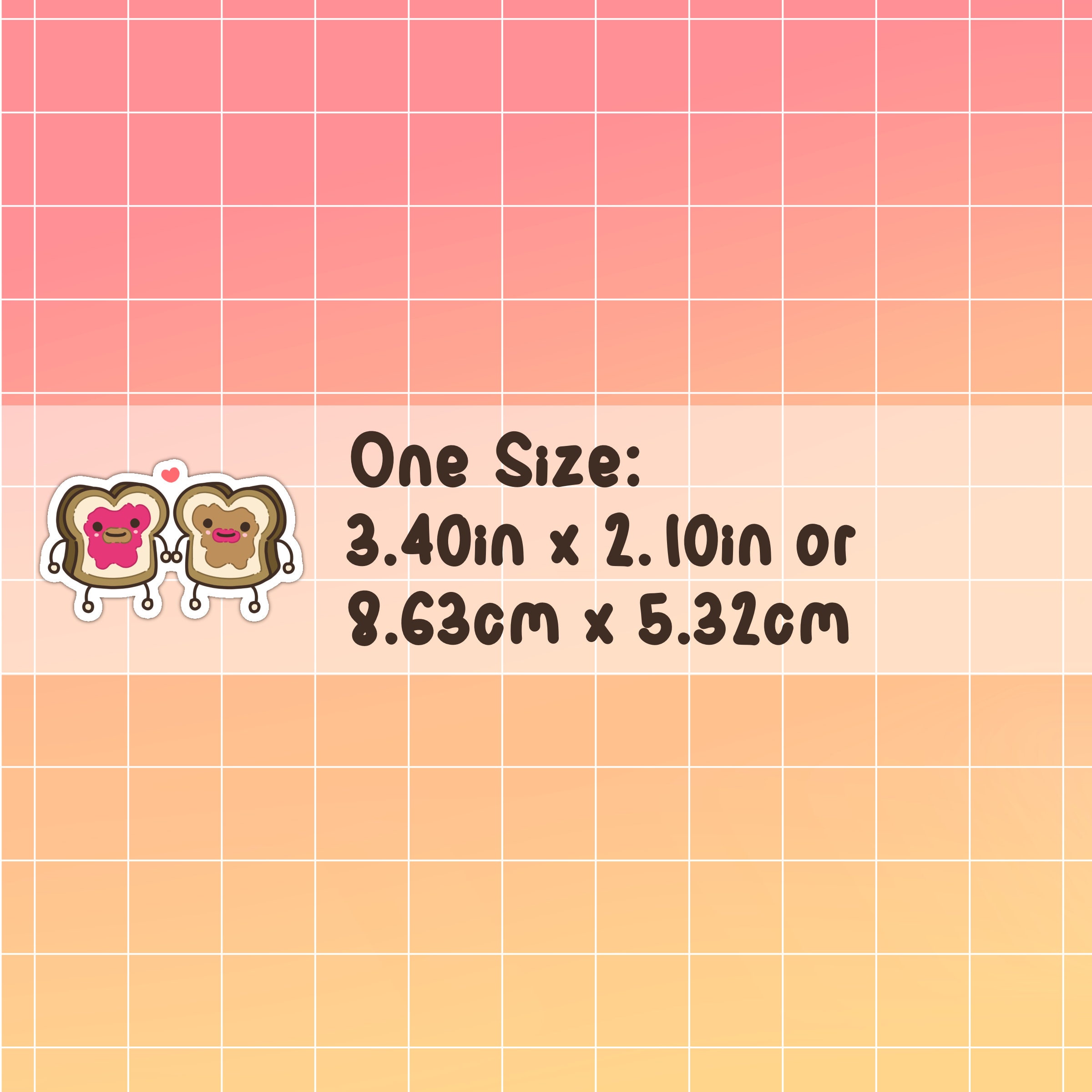 Pb Stickers PB&J Match Sticker | PBJ Bffs Match Sticker Set | Perfect Pair PBJ ...