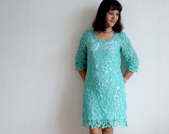 Womens Dress Irish Crochet Style