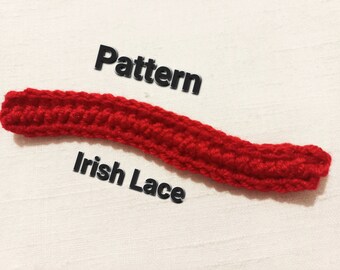 Crochet Edgings Pattern Irish crochet Pattern Motif crochet pattern
