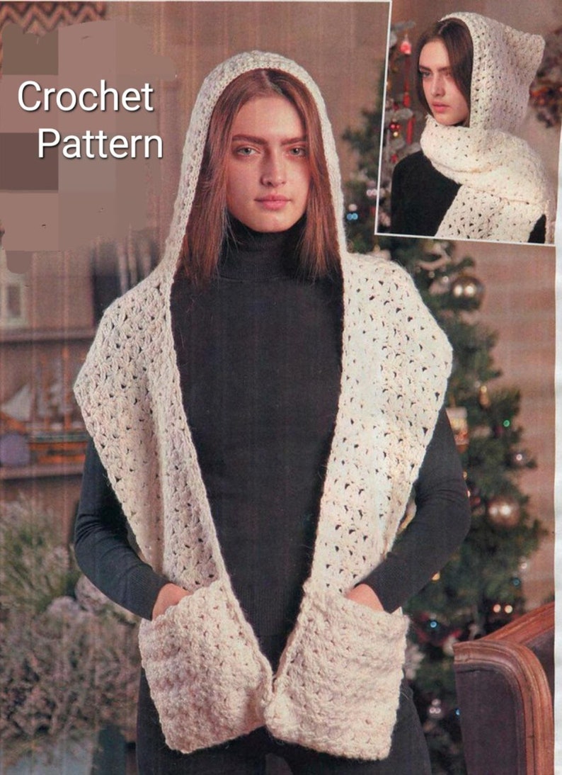 pattern-crochet-scarf-hood-scarf-with-pockets-pattern-etsy