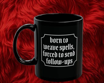 Sarcastic mugs, Cheerful Nihilism, Funny Coffee Cup, Sarcastic Tea Mug, Goth Office Gift, Corporate Goth, Corporate Humor