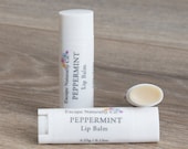 Peppermint Lip Balm, Essential Oil, Sweetener free