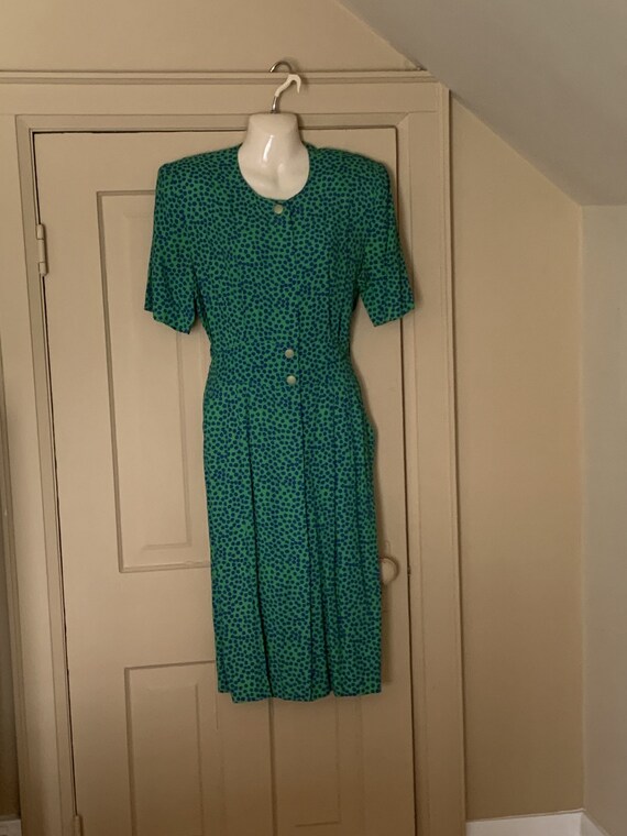 Karin Stevens Vintage 1980s Green and 
