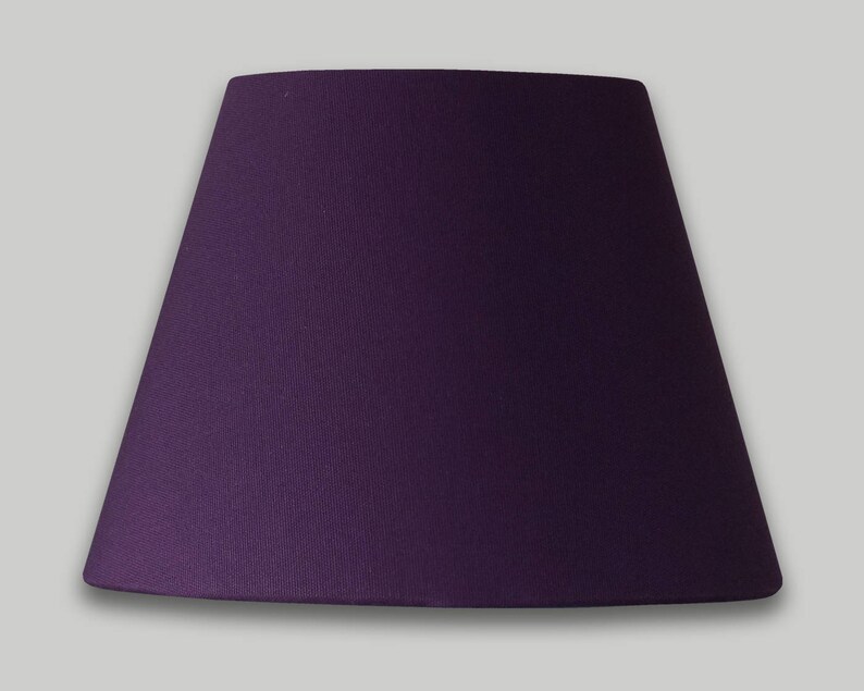 Purple Empire Lamp Shade Tapered Table Lampshade Ceiling Lightshade 25cm 30cm 35cm 40cm 50cm 60cm 70cm