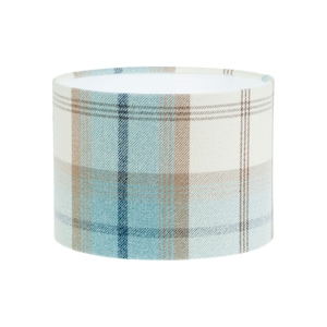 Red Skye Tartan Tweed Highland Country Check Lampshade