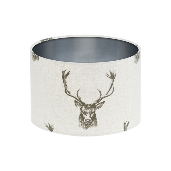 stag head table lamp