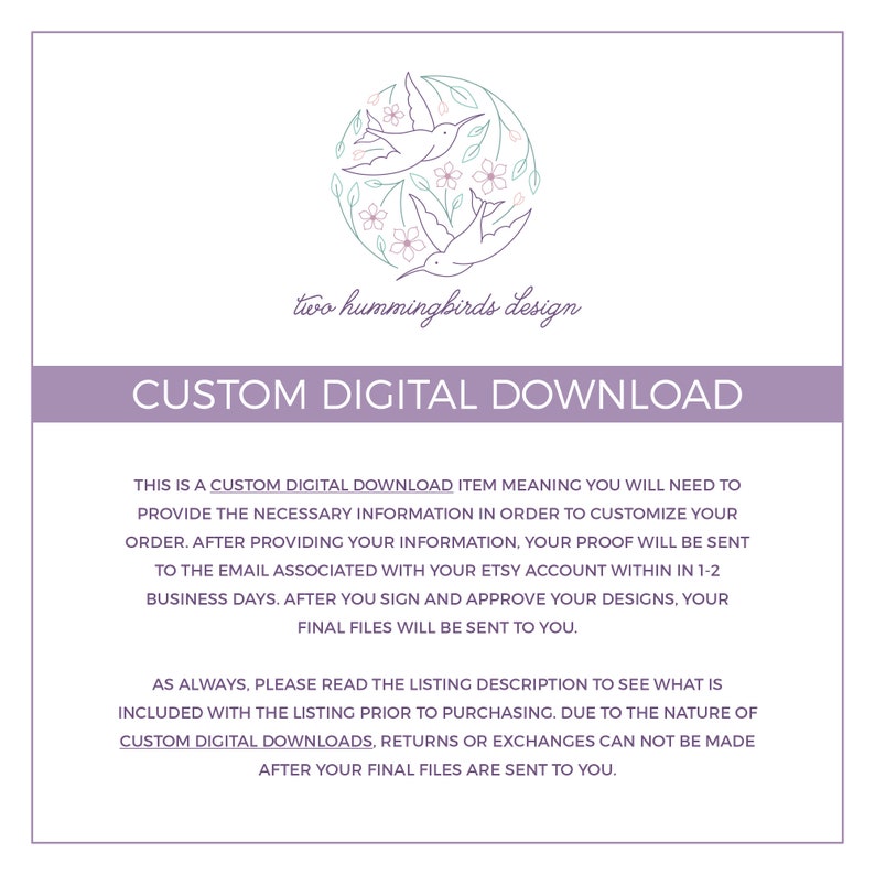 Purple Floral Baptism Invitation with Photo for Baby Dedication or Christening Printable Digital Download File