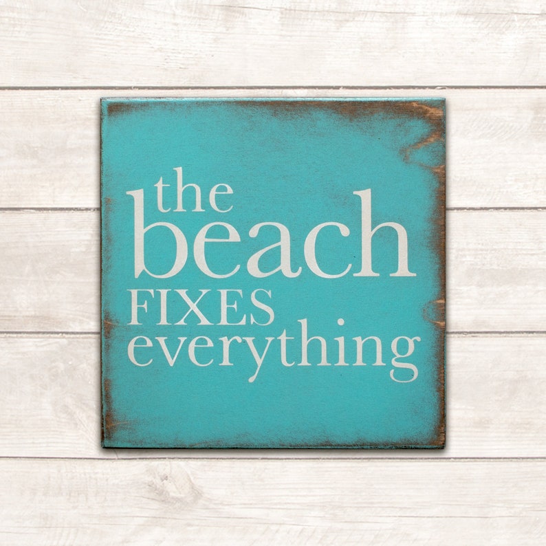 Beach Decor Beach Wood Signs Beach Signs Beach Wooden Etsy