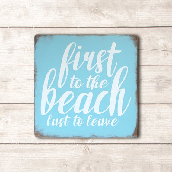 Beach Decor Beach Wood Signs Beach Wooden Signs Beach Etsy