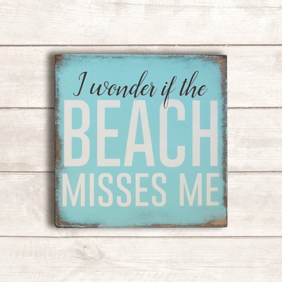 Beach Decor Beach Wood Sign Beach Wooden Signs Beach Decor Etsy