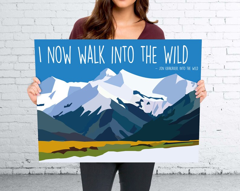 Into The Wild Movie Photo Print Poster Art Emile Hirsch Christopher Mccandless 2 Kunst Antiquitaten Kunst