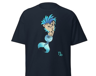 Funky Town Capricorn Zodiac Short-Sleeve Unisex T-Shirt