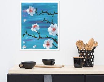 Floral blossoms Poster