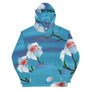 Floral Blossoms In the wind - Unisex Hoodie