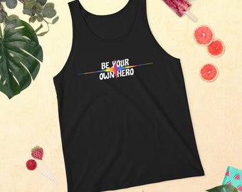 Be your own Hero Pride Men's Tank Top