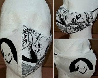 Nightmare B4 Face mask. Made with licensed Nightmare BC Material