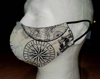Nautical map Print