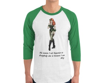 FTC Ivy, Fan Art. T-shirt à manches 3/4 « Superior Because I am »
