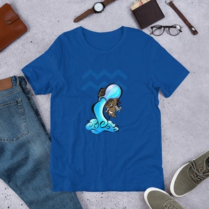 Funky Town Aquarius Short-Sleeve Unisex T-Shirt