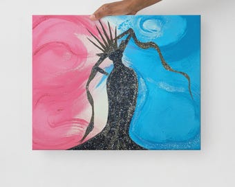 Mystic creation 1 on Thin canvas