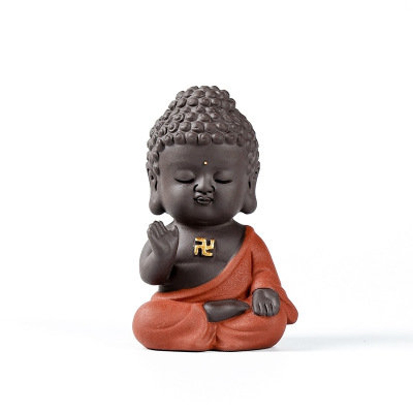 Adorable little Buddha Statue Small Buddha Figurine Etsy