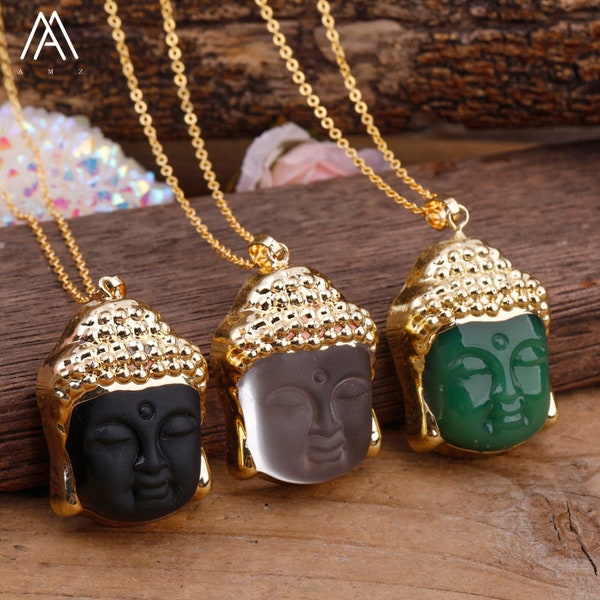 Gold Buddha Pendant - Etsy