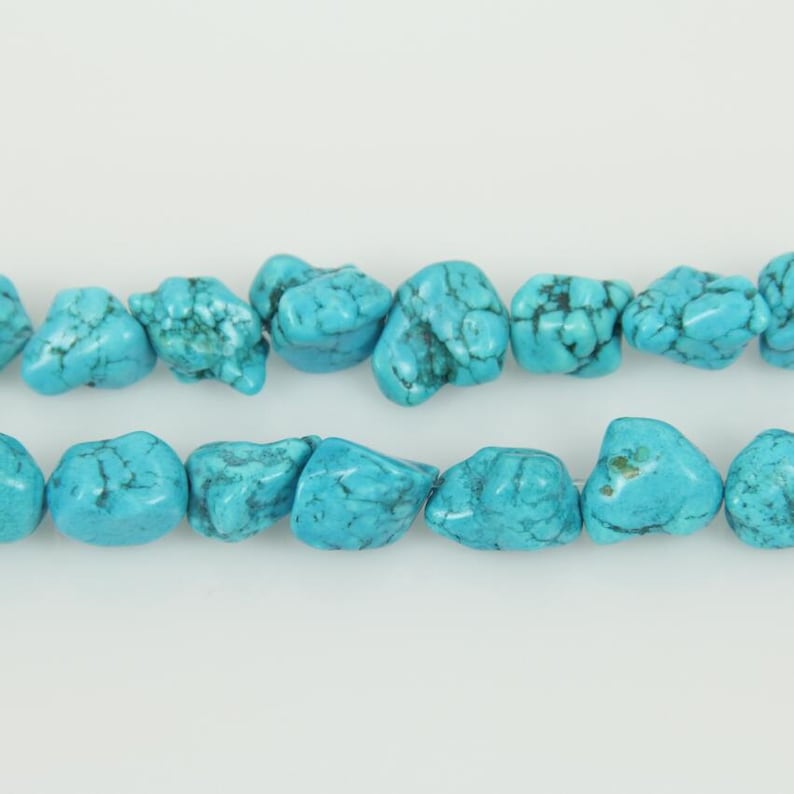 Wholesale Turquoise Stone different shapes loose beads 15.5 inch