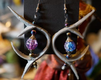 Eclipse earrings in Silver, lightweight, first run