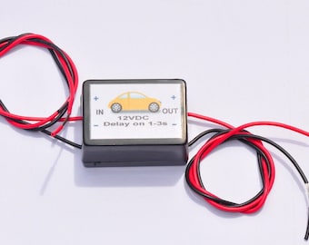 Delay On Timer 1-3 second for Car Amplifier System 12V / 5A or Car Light