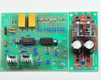 Transistor Curve Tracer adapter Oscilloscopes Plus Power supply Assembled Kit