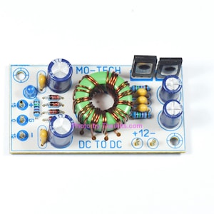 Positive and Negative Switching Power Supply 12VDC to +/- 15VDC 200mA
