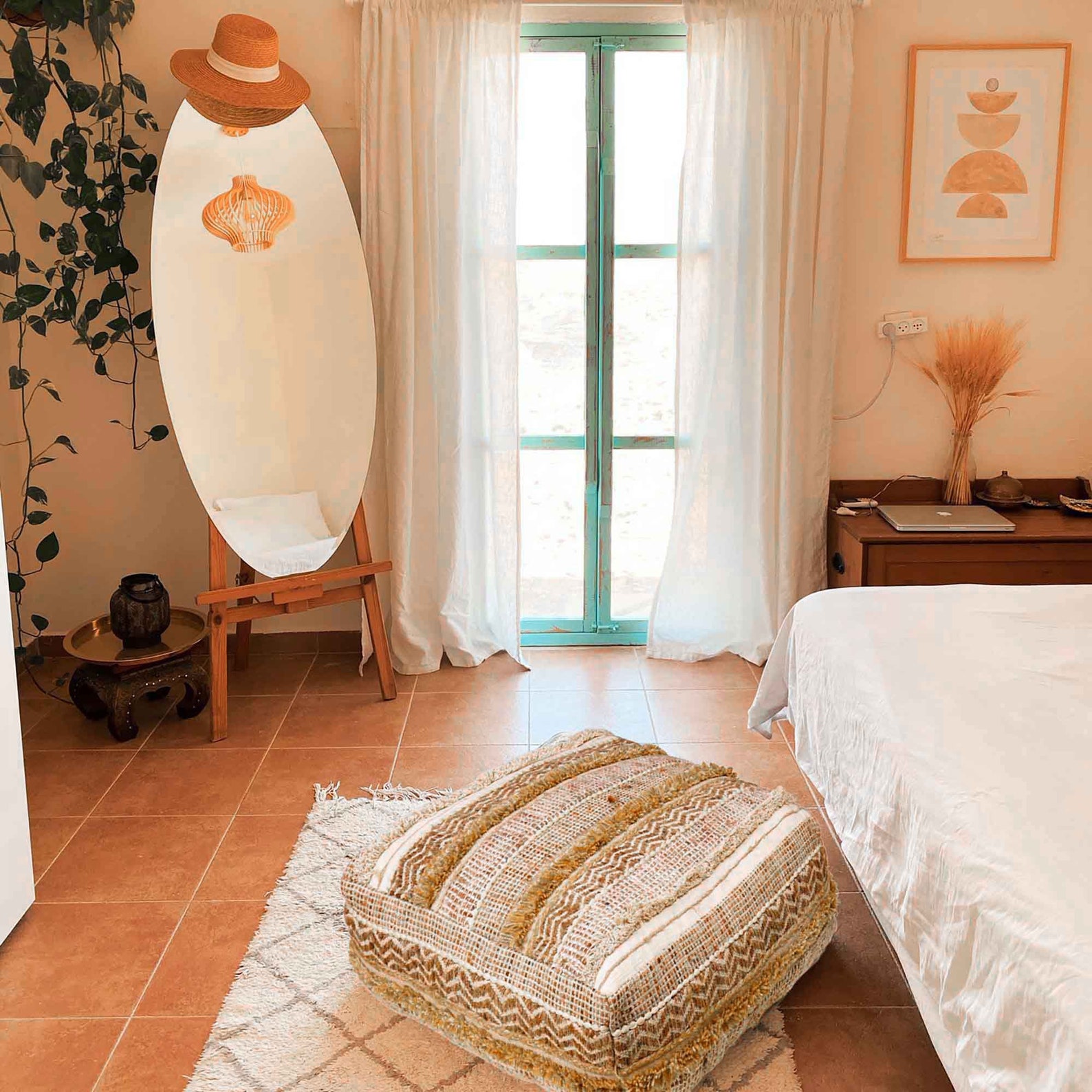 Cubierta de almohada de piso marrón de lujo mezcla de lana | Etsy